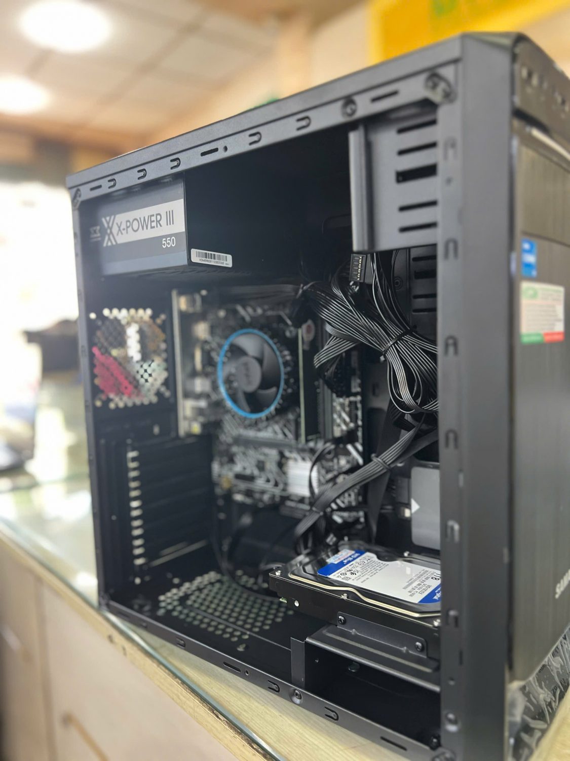 Máy vi tính để bàn Asus Core i3-12100/8GB RAM/128GB SSD/1TB HDD