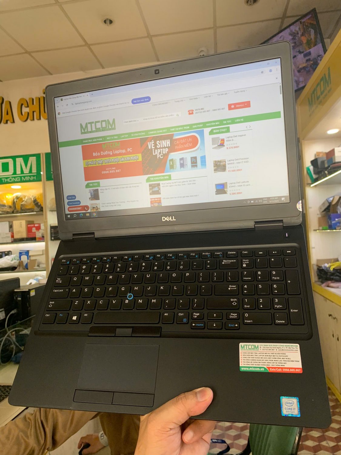 Dell Latitude 5590 Core i7 – Laptop mạnh mẽ cho công việc & học tập