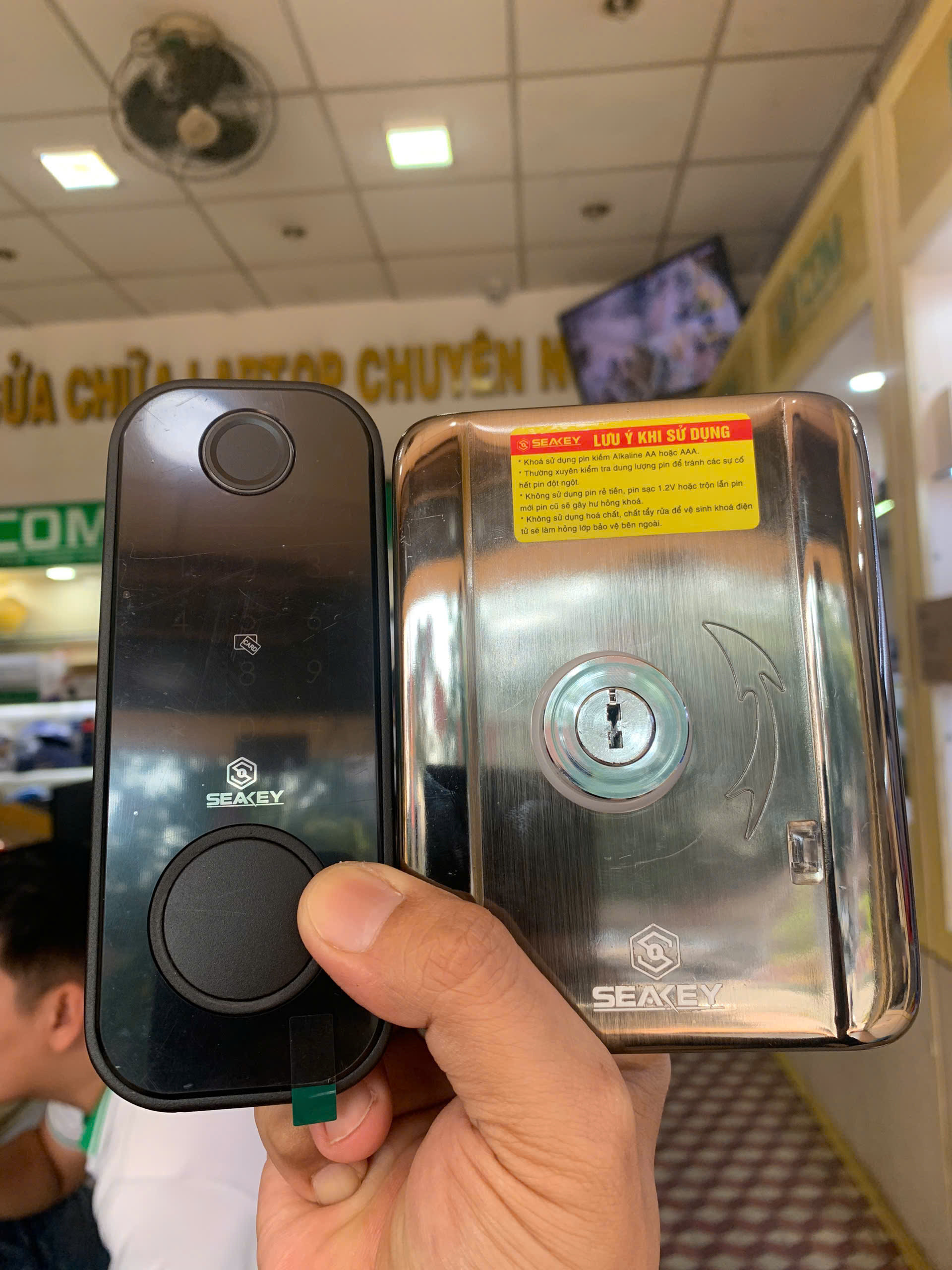 Khóa Cổng Vân Tay Seakey C26B – Giải Pháp An Ninh Hiện Đại