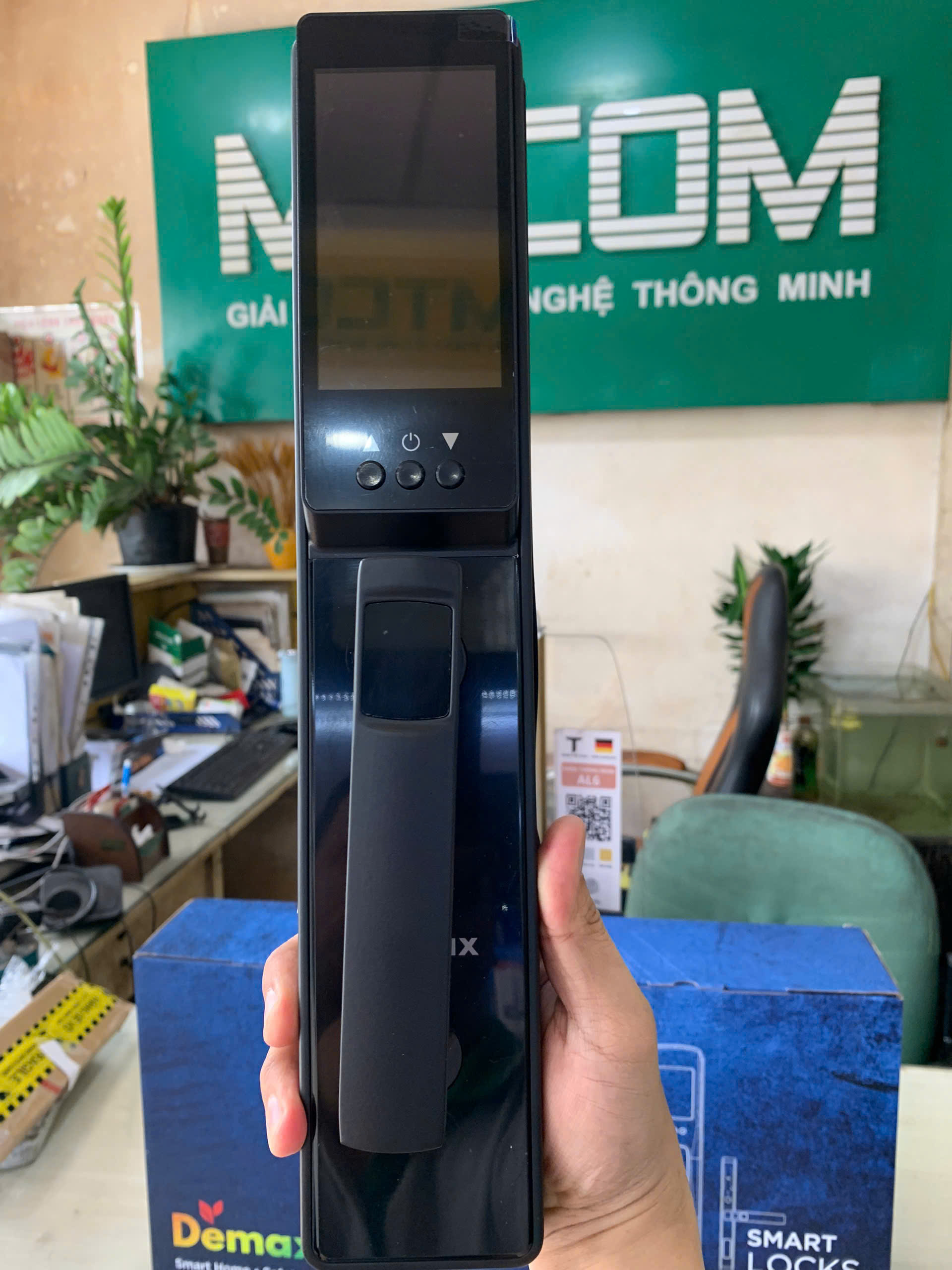 Khóa Vân Tay Kèm Chuông Màn Hình OSN-3359