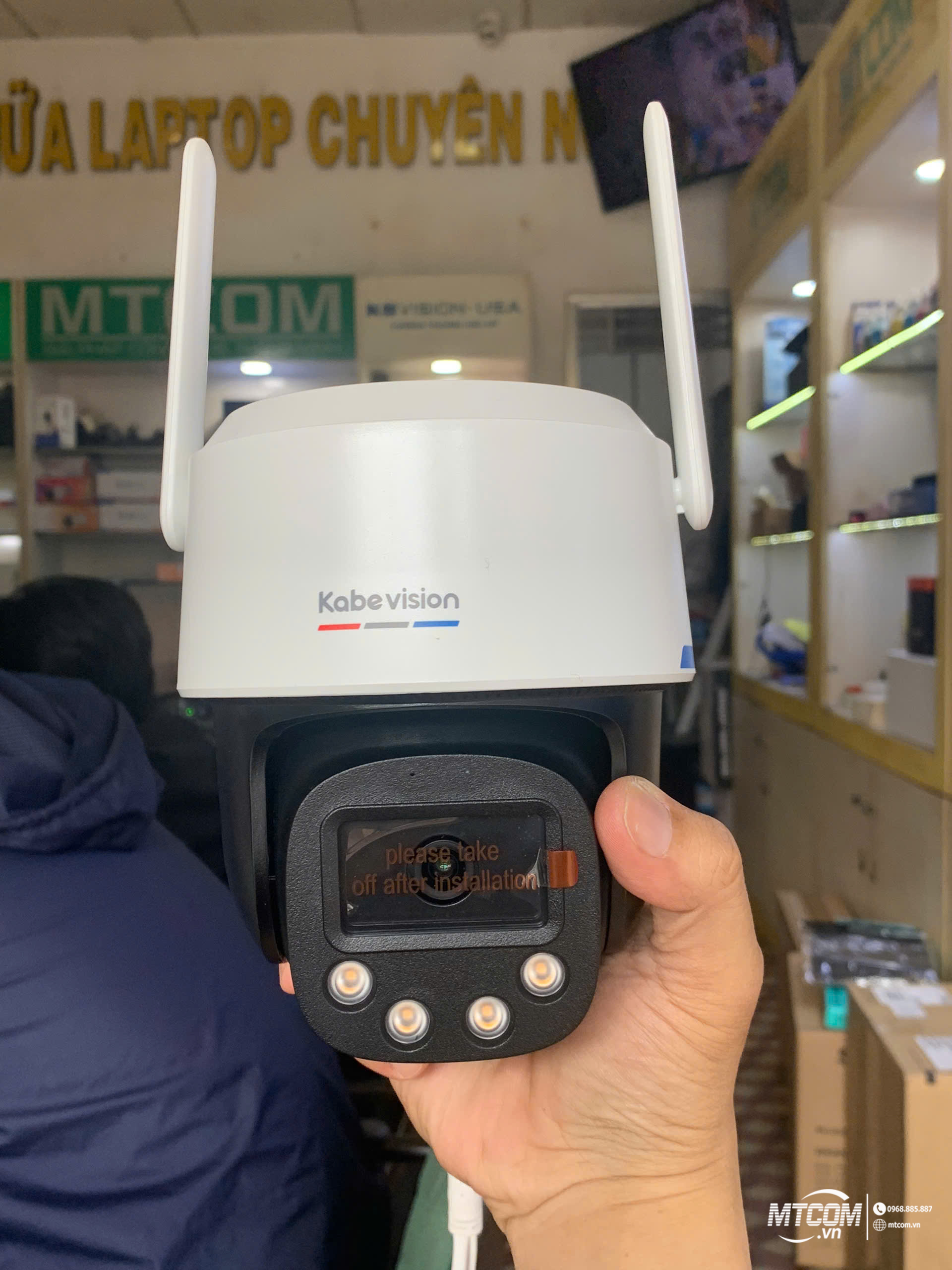 Camera WiFi KBVISION KX-S3L-PRO 3MP – Quay quét thông minh, ban đêm có màu, giám sát toàn diện